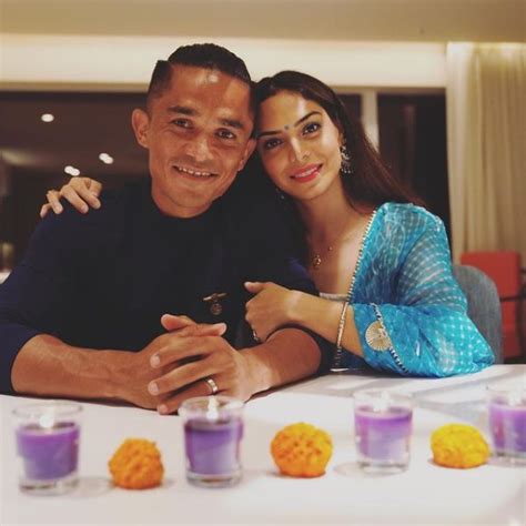 sunil chhetri wife|Sonam Bhattacharya (Sunil Chhetri’s Wife)。